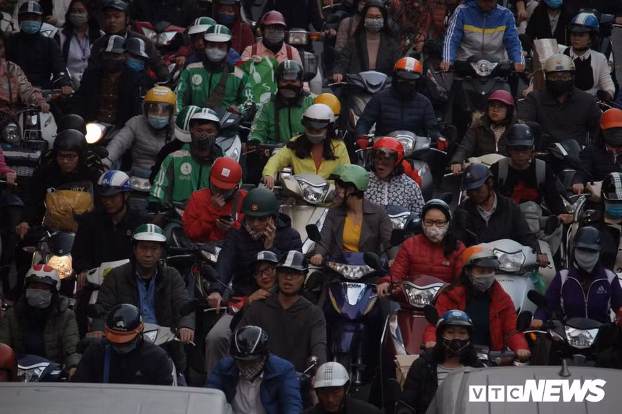 Anh: Can Tet Nguyen dan, Ha Noi un tac kinh hoang hinh anh 8