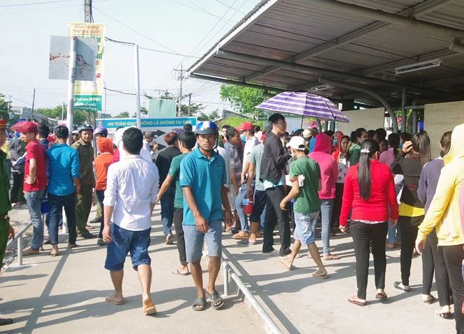 Hơn 10.000 công nhân ở Trà Vinh mất việc ngày cận Tết 