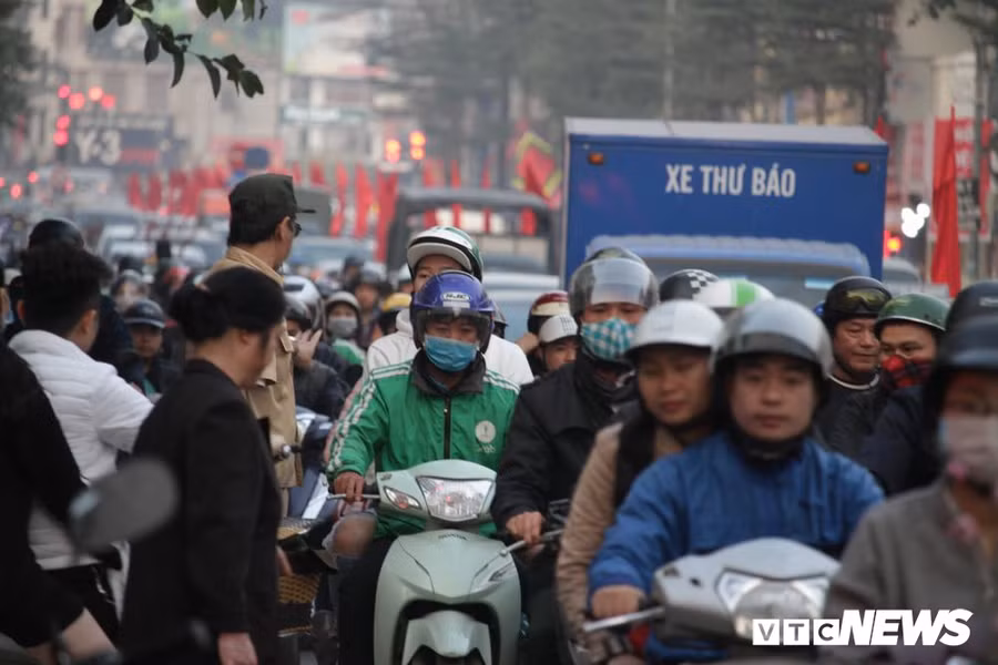 Anh: Can Tet Nguyen dan, Ha Noi un tac kinh hoang hinh anh 16