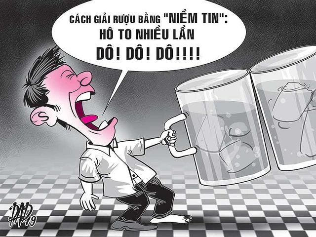 Sai lầm nguy hiểm khi dùng mẹo giải rượu