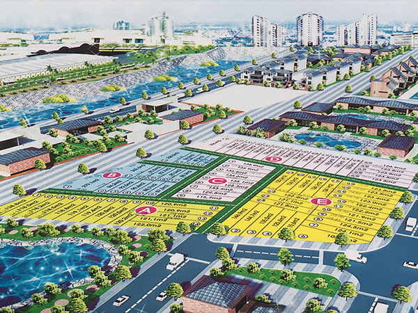 Một bản vẽ dự án làng đại học quốc tế Một bản vẽ dự án làng đại học quốc tế