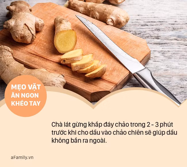 6 mẹo vặt để khi chiên rán thực phẩm không bị bắn dầu ra ngoài của các đầu bếp mà ít ai biết - Ảnh 4.