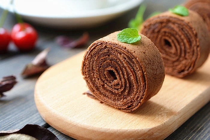 Cách làm bánh cuộn chocolate ngon đẹp không cần lò