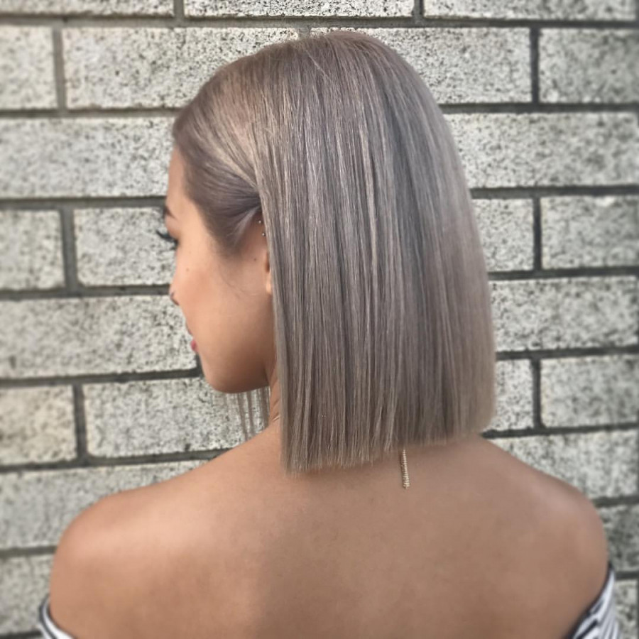 Tóc thủy tinh, màu tóc nhuộm hot nhất mùa hè này ảnh 3 Empty