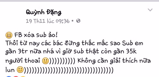 Nhiều tài khoản Facebook tăng like ảo đều bị dọn sạch