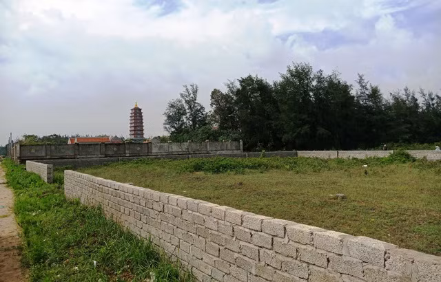 Một trong những diện tích đất ở xã Quảng Thái, huyện Quảng Xương được ông Công giao trái quy định.