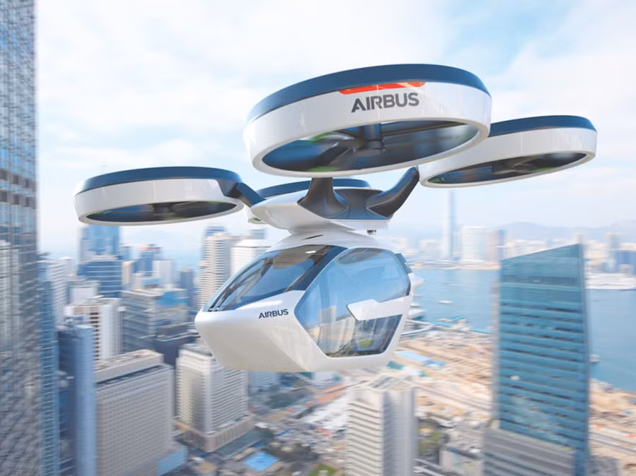 Mẫu xe bay của Airbus.