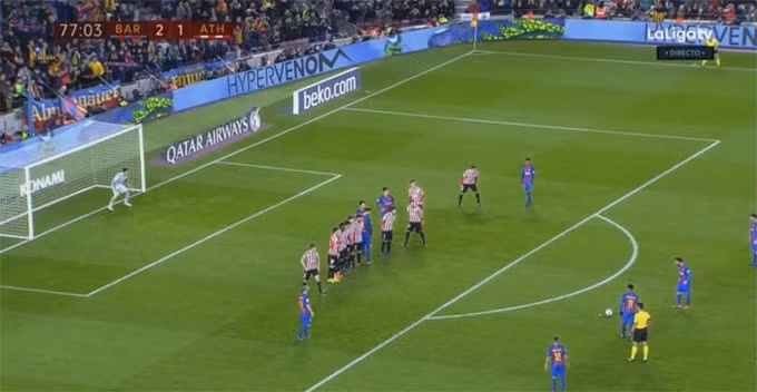 10 cú sút phạt trực tiếp của Messi làm mê hoặc khán giả