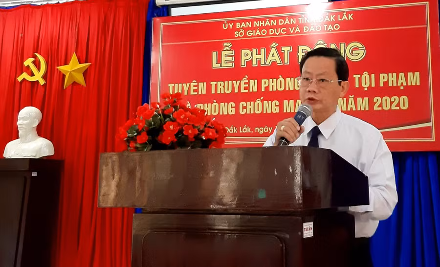 Đắk Lắk: Nâng cao nghiệp vụ công tác phòng, chống tội phạm, ma túy trong trường học ảnh 1