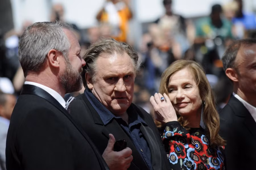 Gérard Depardieu tại Liên hoan Phim Cannes.