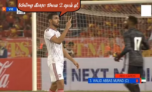 Dù chơi kém người và thua trước nhưng UAE vẫn đạt được mục tiêu đề ra.