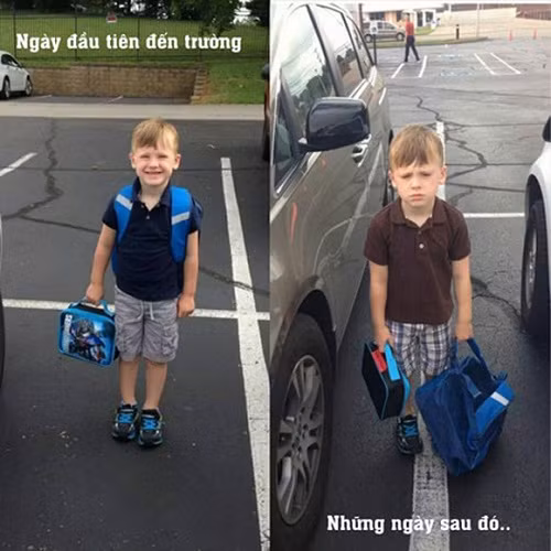 Ngày đầu bao háo hức... Ngày đầu bao háo hức...