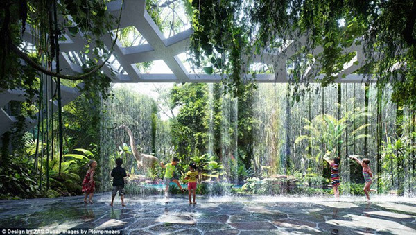 Khách sạn "rừng" đầu tiên ở Dubai quá tráng lệ 