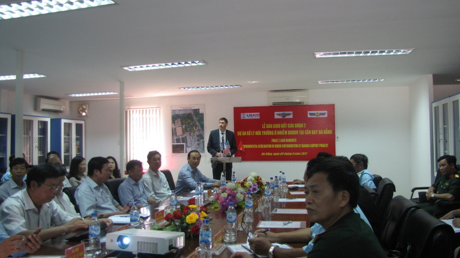 Đến nay, dự án Xử lý môi trường ô nhiễm dioxin tại Sân bay Đà Nẵng đã xử lý được 94.000 m3 đất và bùn ô nhiễm.
