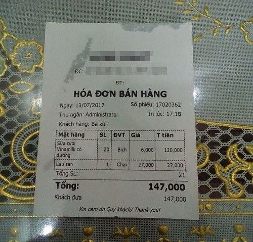 Khách hàng là bà sui.