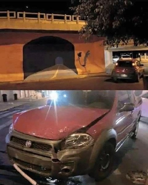 Hận người vẽ trên tường.