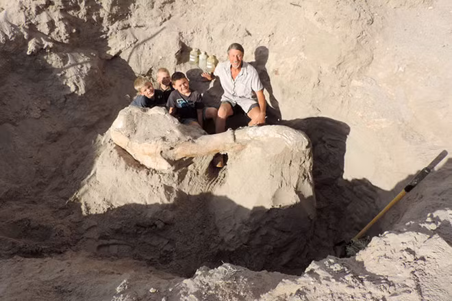 Bé trai 9 tuổi tưởng mình vấp phải đá nhưng không ngờ lại là báu vật vô giá - Ảnh 2.