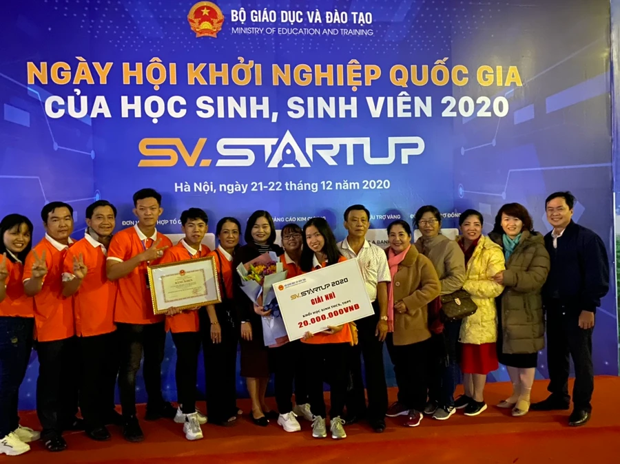 Chung kết Ngày hội Khởi nghiệp Quốc gia của Học sinh, sinh viên năm 2020.