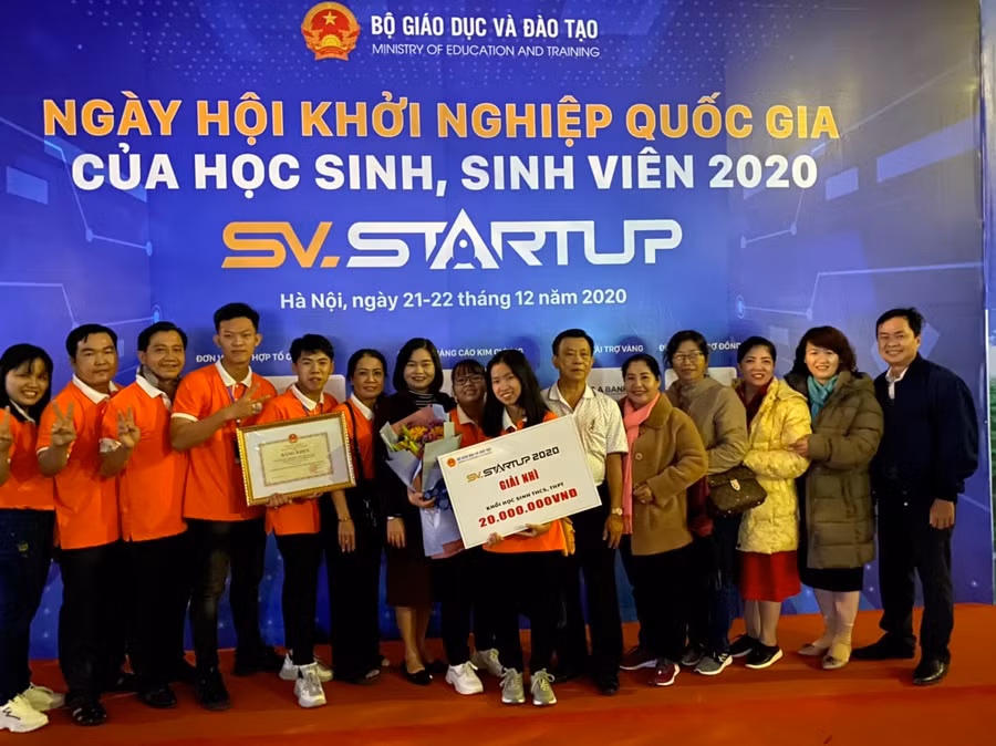 Chung kết Ngày hội Khởi nghiệp Quốc gia của Học sinh, sinh viên năm 2020.