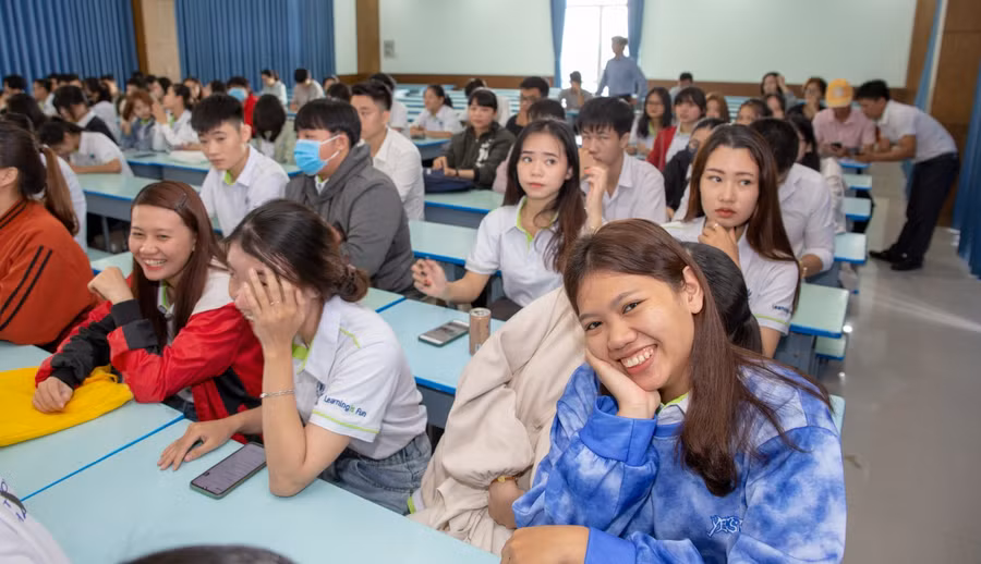 Các tân sinh viên tự tin trước năm học mới