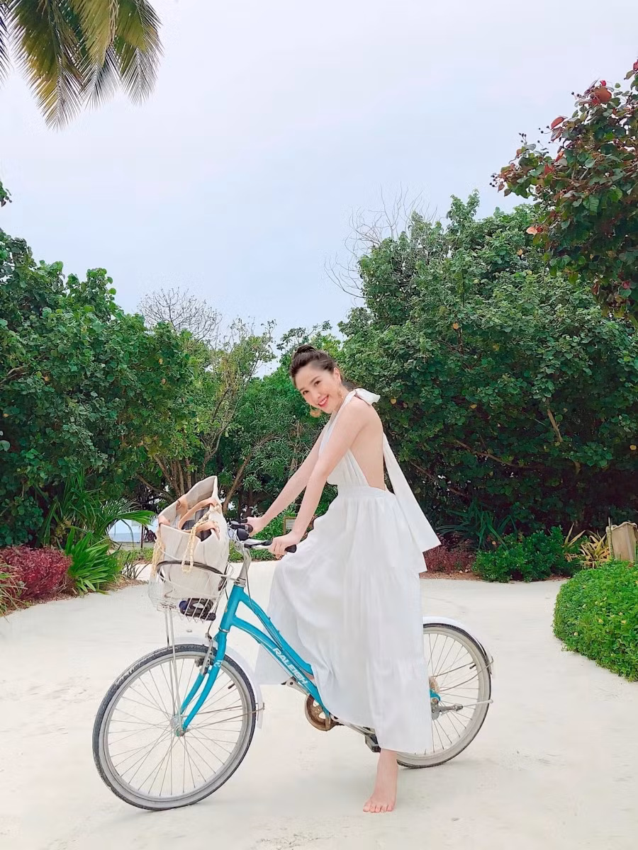 Cô quyết định từ nay sẽ chỉ chia sẻ những điều vui vẻ, tích cực.