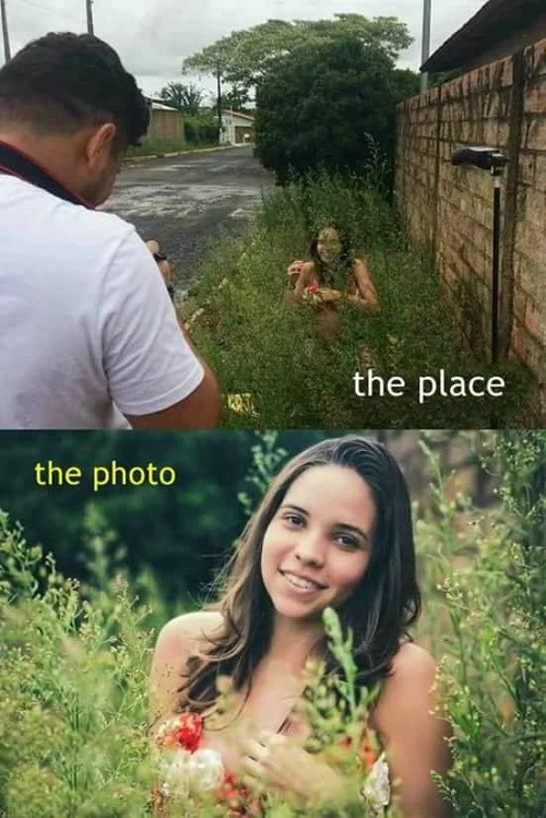 Phía sau một bức ảnh đẹp. Phía sau một bức ảnh đẹp.