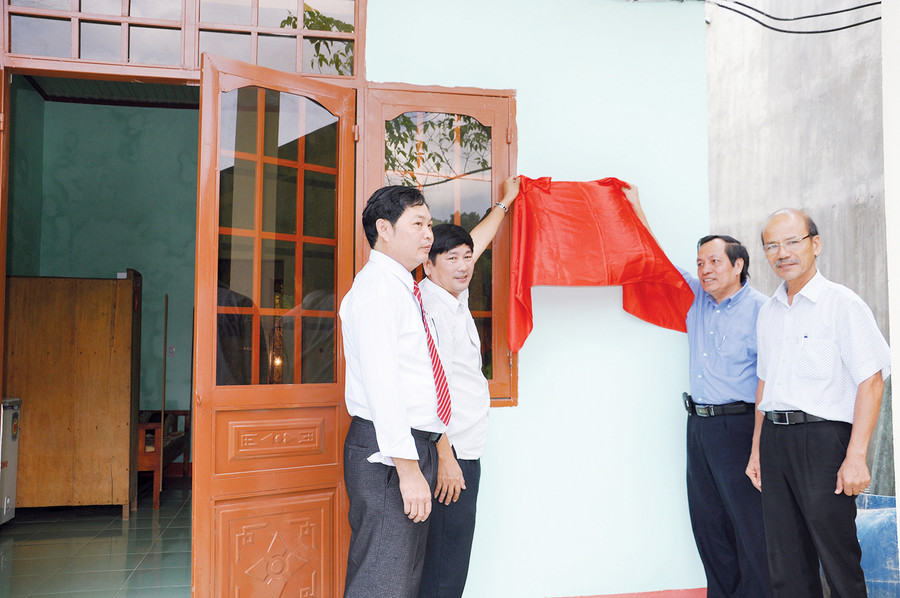 Ngôi nhà công vụ Trường TH&THCS Phước Thành được xây dựng từ chương trình Mái ấm Công đoàn