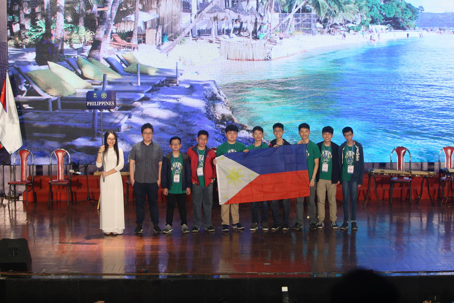 Đoàn Philippines Ảnh: T.G Đoàn Philippines Ảnh: T.G