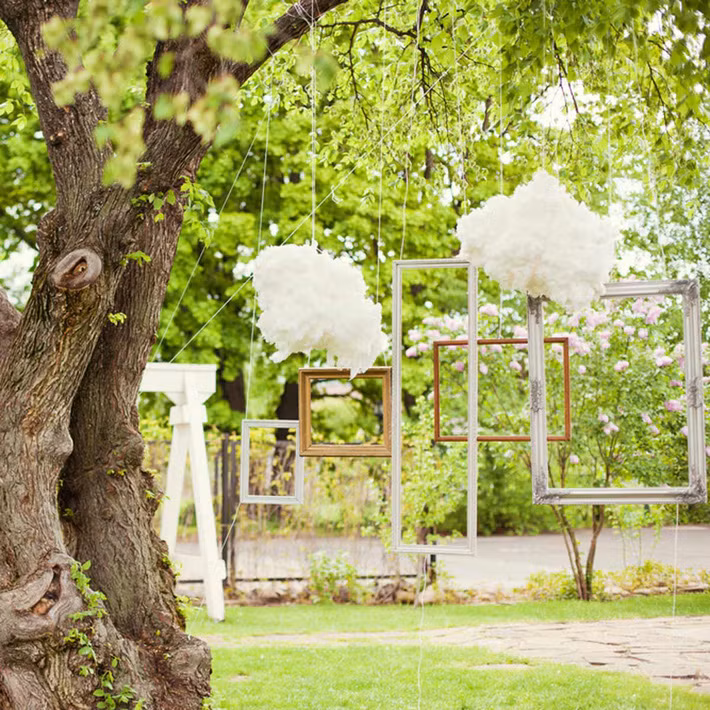 14 ý tưởng trang trí tiệc cưới sân vườn vừa sang trọng vừa lộng lẫy - Ảnh 4.