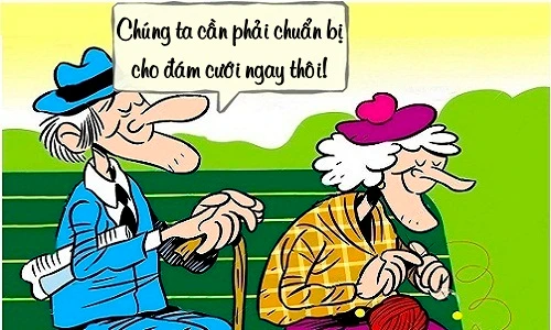 Quà cưới của người cao tuổi 