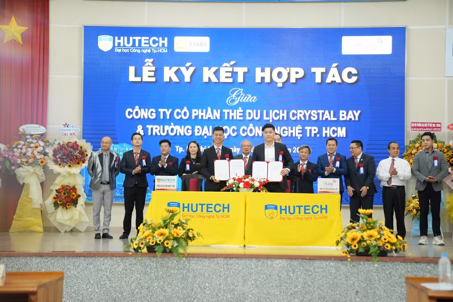 HUTECH ký kết hợp tác với các doanh nghiệp để gia tăng đầu ra việc làm cho sinh viên.
