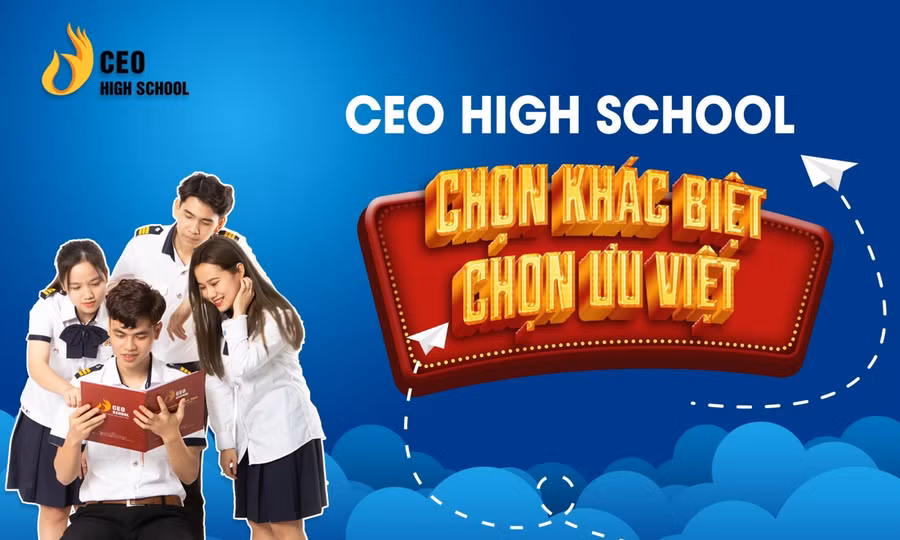 CEO High School sẽ mở ra một cánh cửa mới cho các bạn học sinh trên con đường phát triển tương lai.
