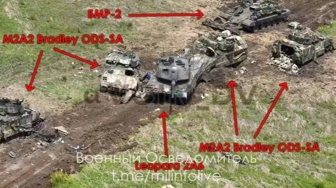 Ukraine hy sinh tăng Liên Xô vì thiết giáp phương Tây?