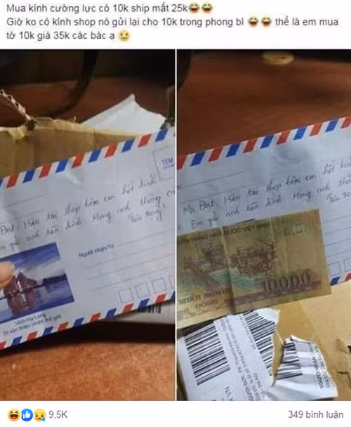 Chia sẻ nhận được hàng nghìn lượt thích.