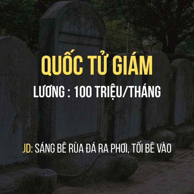 "Hồn vía lên mây" với ảnh "chế" về việc nhàn lương cao