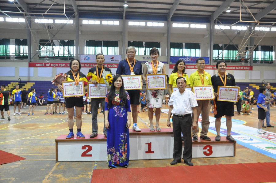 Trao Huy chương Đồng cho các nội dung thi đấu
