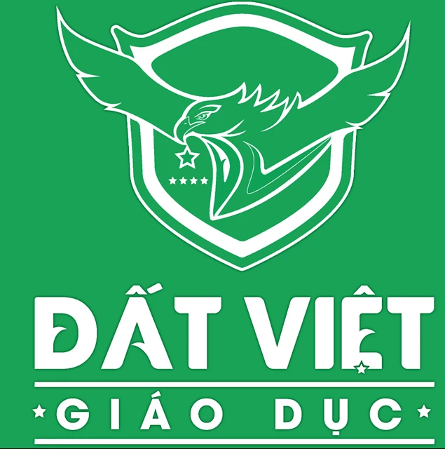 Logo để nhận diện thương hiệu của Hệ thống Giáo dục Đất Việt nói chung, Công ty TNHH Trí Tuệ Đất Việt nói riêng