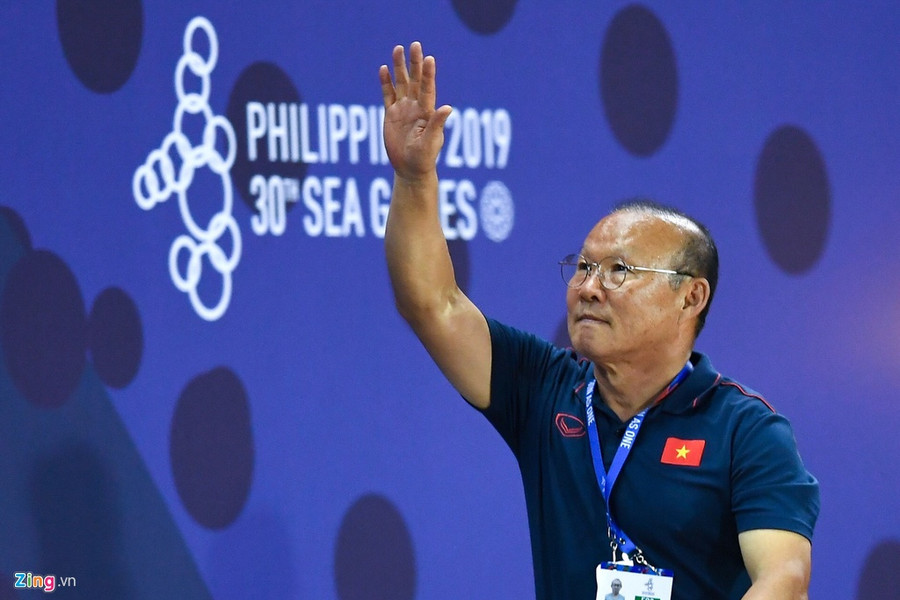 Ông Park và học trò đã tiến tới trận chung kết SEA Games đầu tiên của bóng đá Việt Nam trong thập kỷ này.