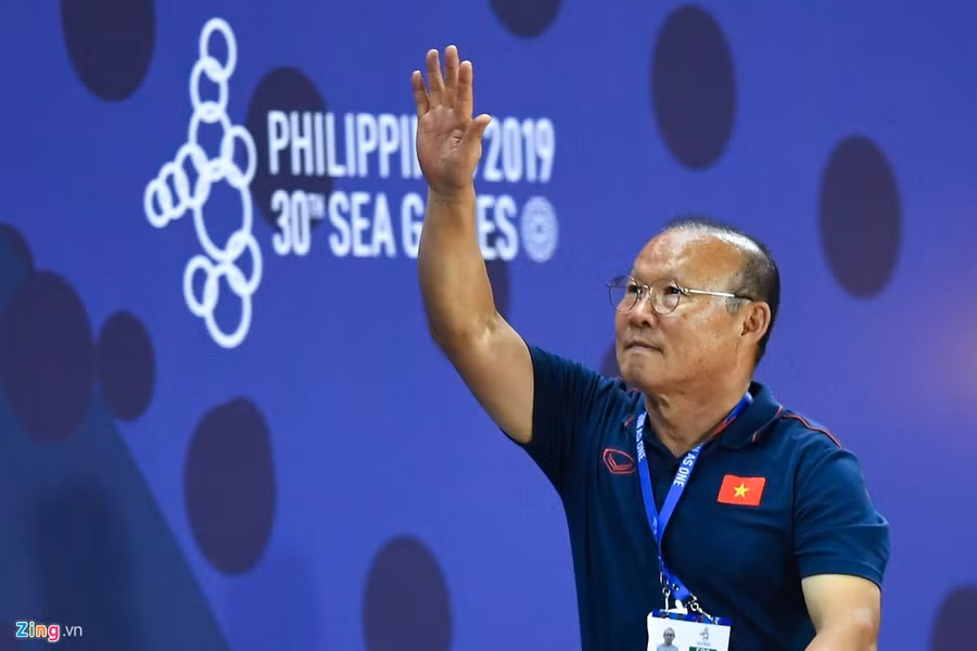 Ông Park và học trò đã tiến tới trận chung kết SEA Games đầu tiên của bóng đá Việt Nam trong thập kỷ này.
