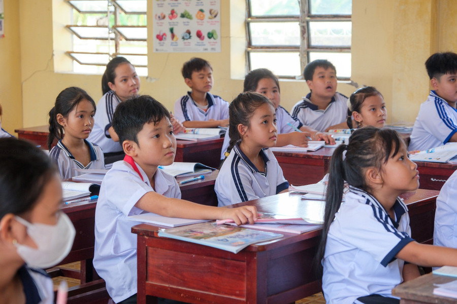 Học sinh tiểu học trên địa bàn tỉnh Hậu Giang Học sinh tiểu học trên địa bàn tỉnh Hậu Giang