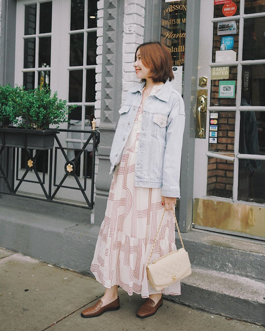 Áo khoác denim diện theo cách “điệu đời” ảnh 14 Áo khoác denim diện theo cách “điệu đời” ảnh 14