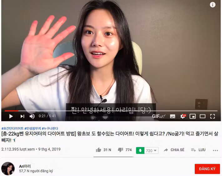 Từ 68kg xuống 46kg, cô gái Hàn Quốc chia sẻ bí quyết không cần ăn kiêng mà vẫn có thể giảm được tới 22kg - Ảnh 1.