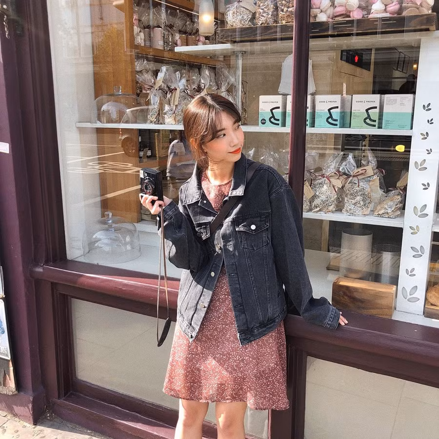 Áo khoác denim diện theo cách “điệu đời” ảnh 10