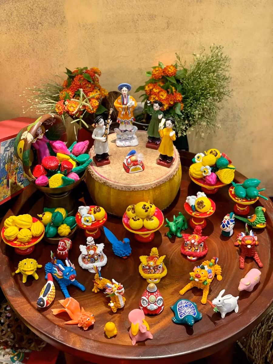 Mâm tò he - trò chơi dân gian dành cho các bạn nhỏ.