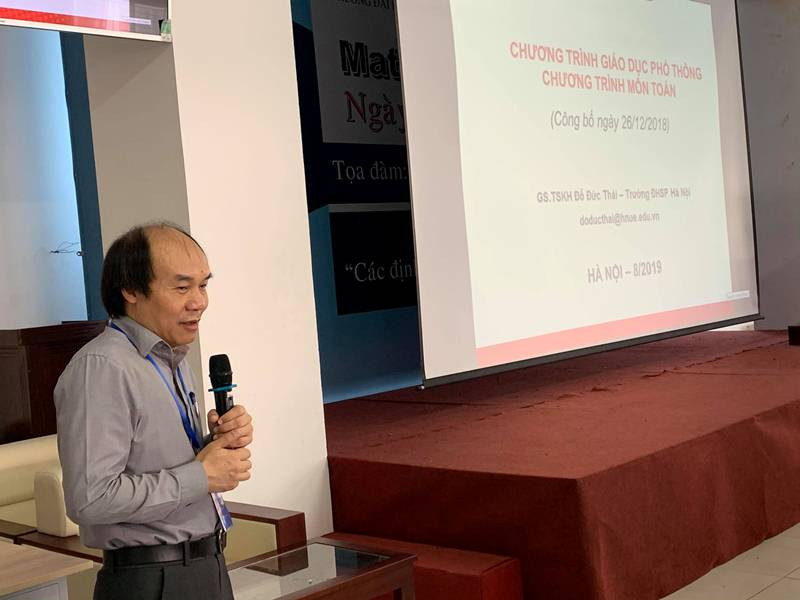 GS.TS Đỗ Đức Thái chia sẻ bài tham luận tại MOD 2019 GS.TS Đỗ Đức Thái chia sẻ bài tham luận tại MOD 2019