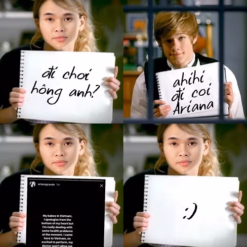 Lợi ích từ việc Ariana Grande hủy show.