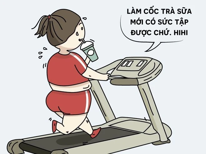 Truyện cười: Giảm cân hiệu quả