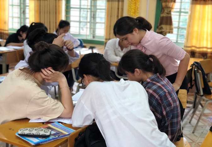 Thảo luận nhóm. Ảnh: Đỗ Thanh Tùng