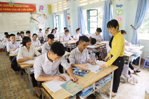 Các trường dồn sức ôn thi THPT quốc gia năm 2018 ảnh 1