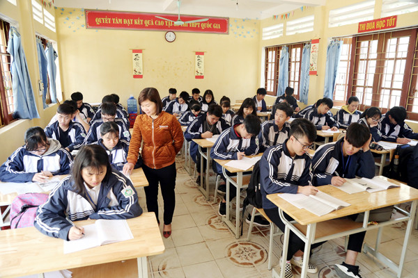 Các trường dồn sức ôn thi THPT quốc gia năm 2018 ảnh 6 Các trường dồn sức ôn thi THPT quốc gia năm 2018 ảnh 6